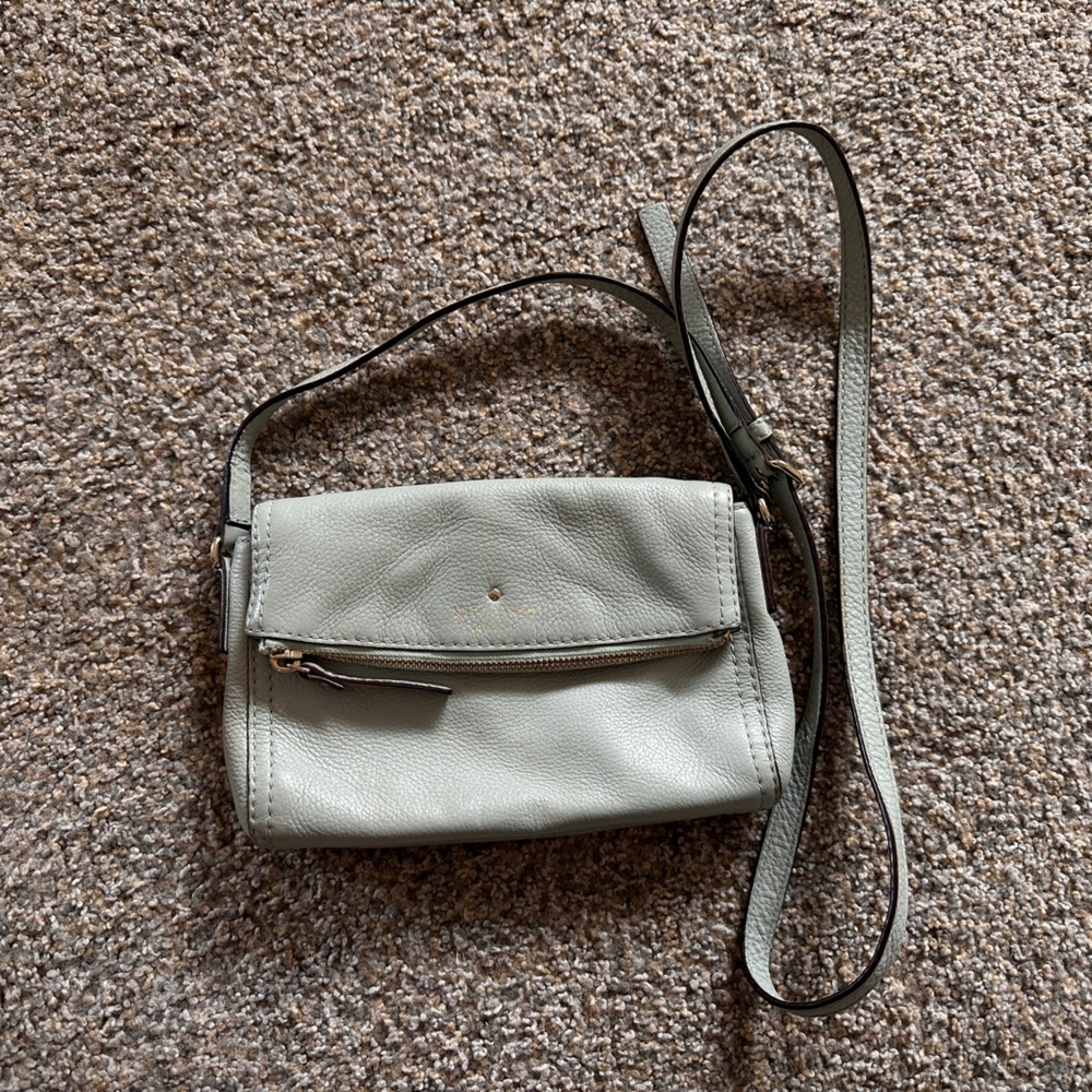 Kate Spade Mint Crossbody Bag with Modern Design